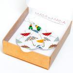 Colorful Umbrellas Earring..